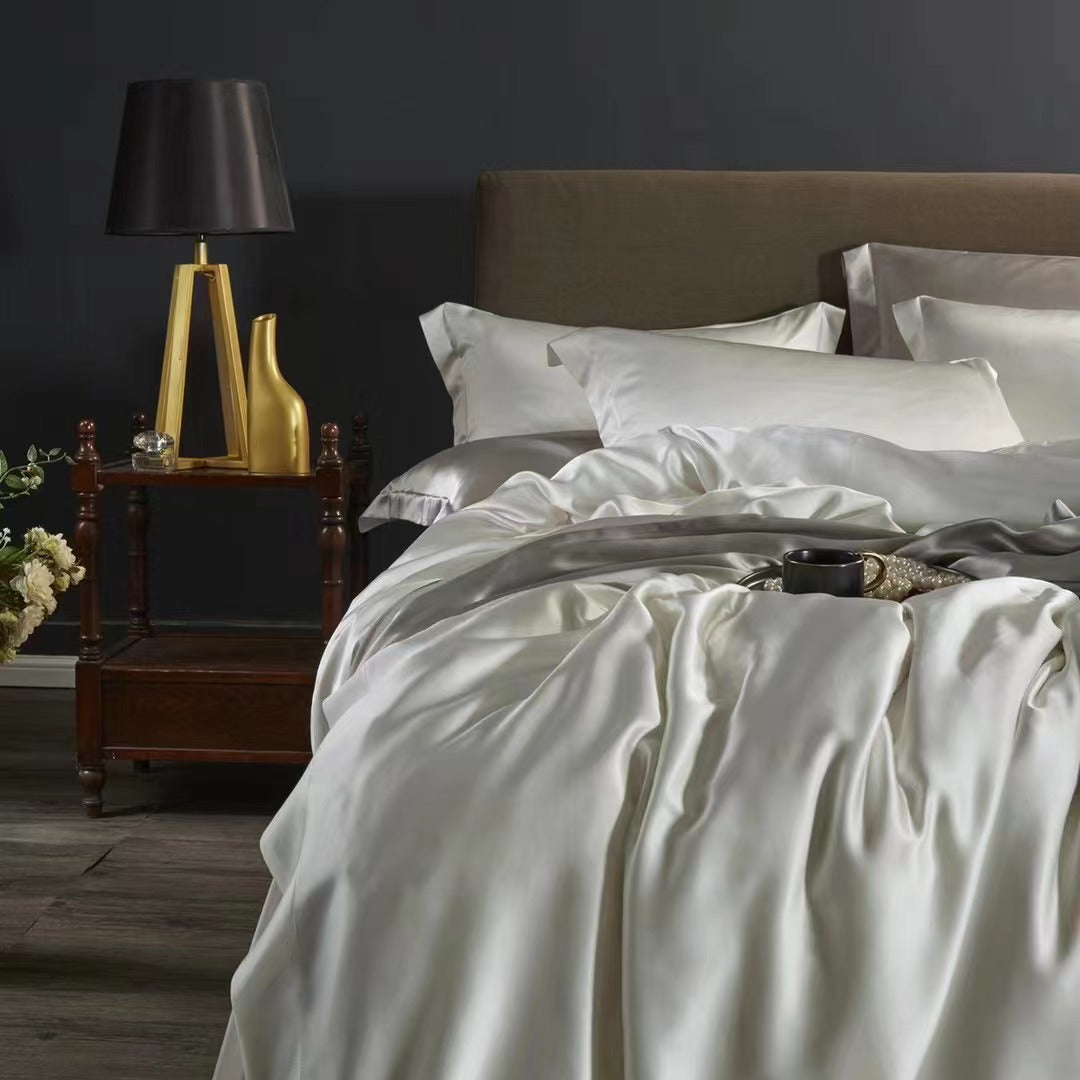 25 momme 100% silk duvet cover