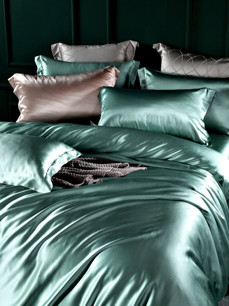 25 momme 100% silk duvet cover
