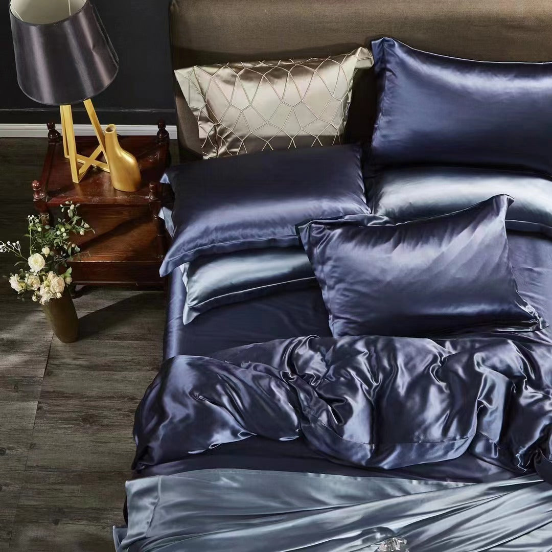 25 momme 100% silk duvet cover