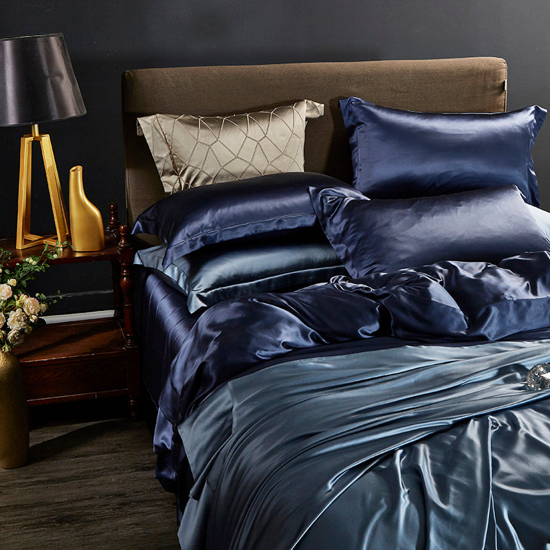 25 momme 100% silk duvet cover