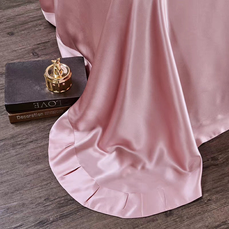 MUSEE - Anna Pink 25 Momme Duvet Cover