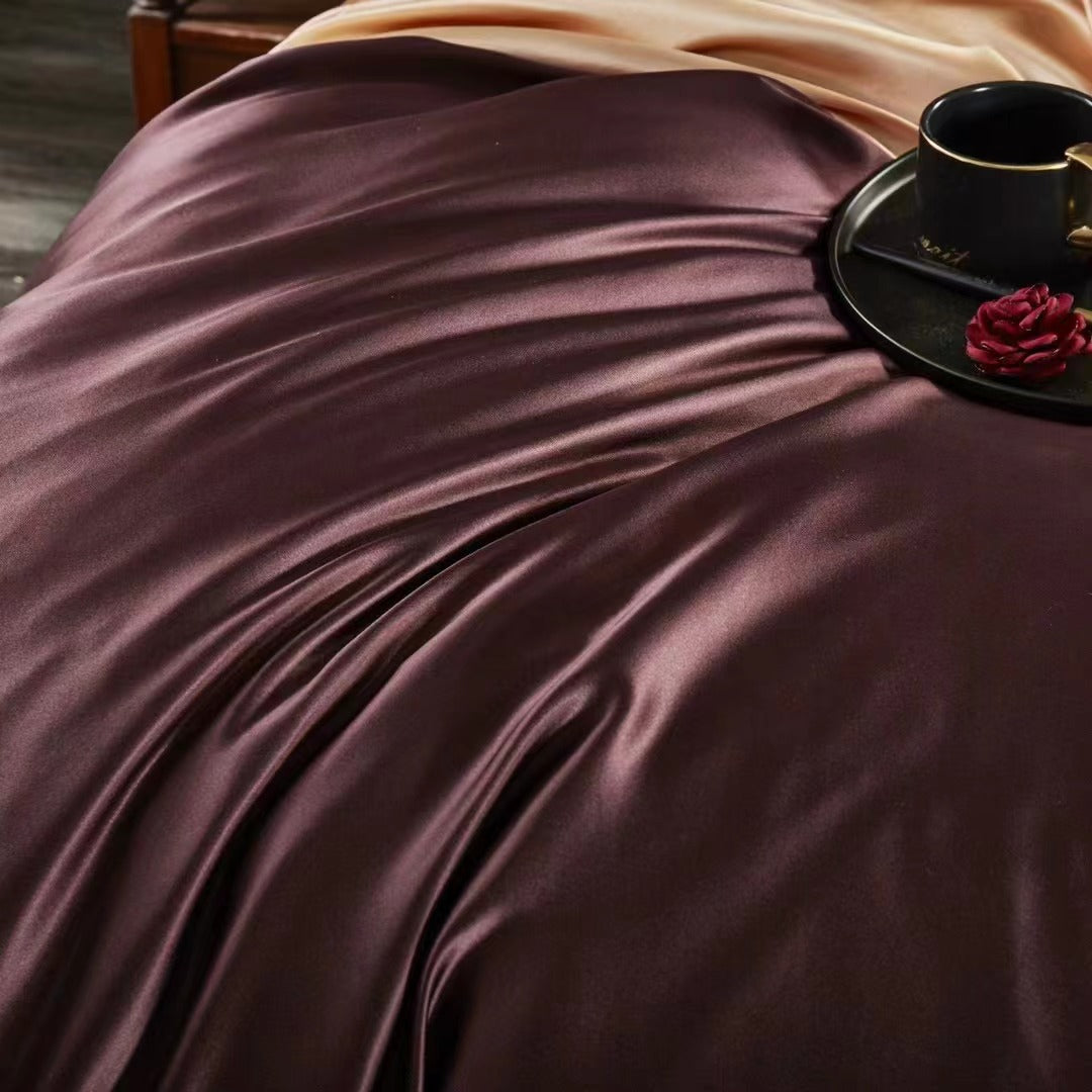 25 momme 100% silk duvet cover