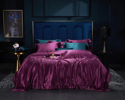 MUSEE - Silk Duvet Cover, 25 momme multi-colors