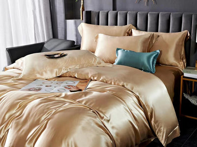 MUSEE - Silk Duvet Cover, 25 momme multi-colors
