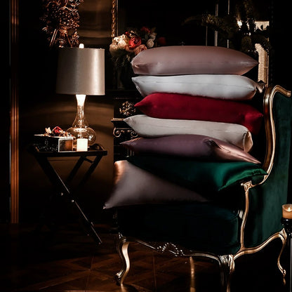 CHONG NE - Silk Pillow Case 19 momme, multi-colors