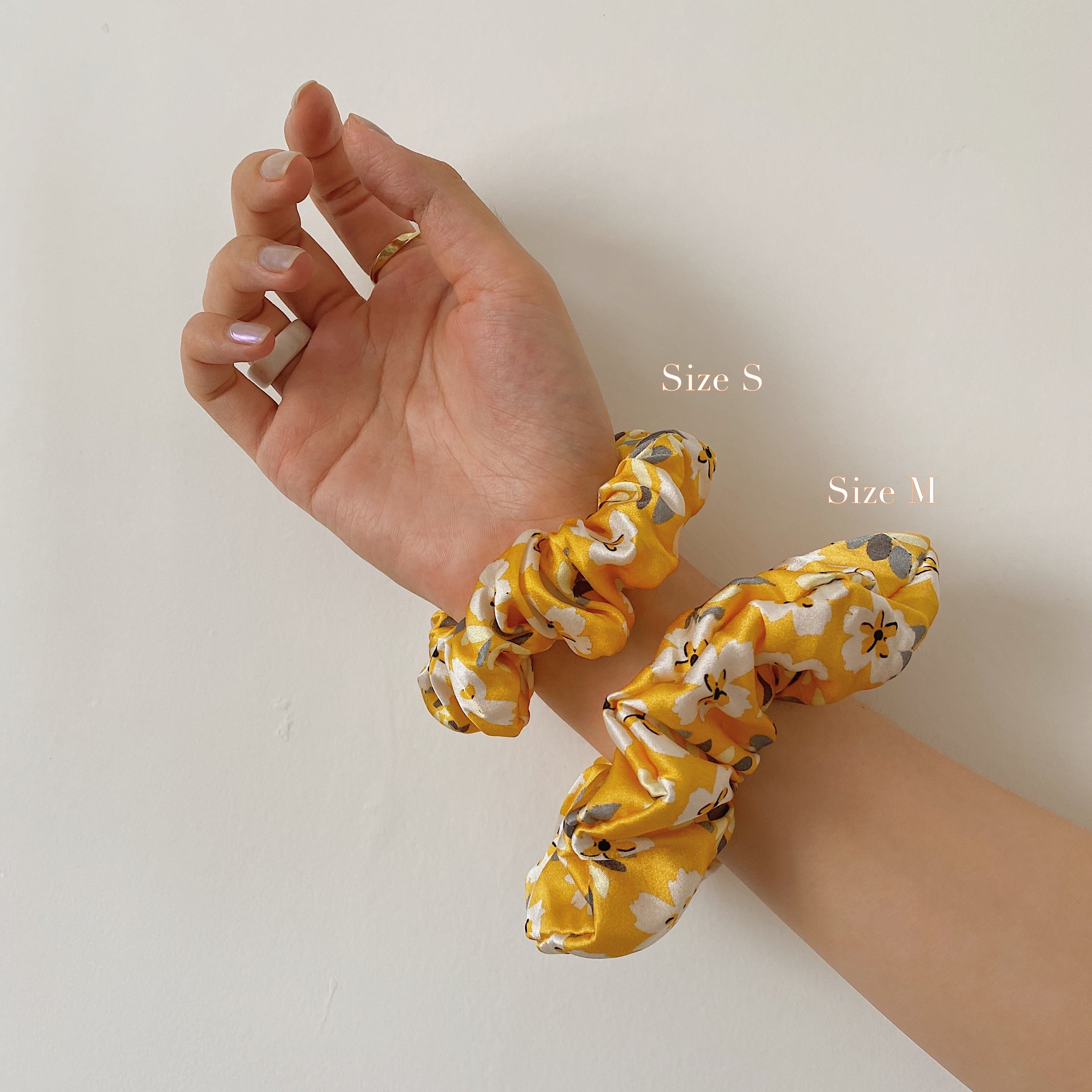 Sunrise - 100% Mulberry Silk Scrunchy