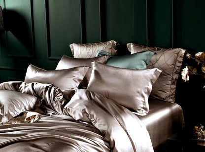 MUSEE - Full Set 4pcs, 25 momme, multi-colors