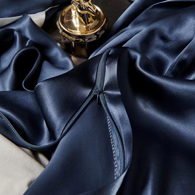 25 momme 100% silk duvet cover 