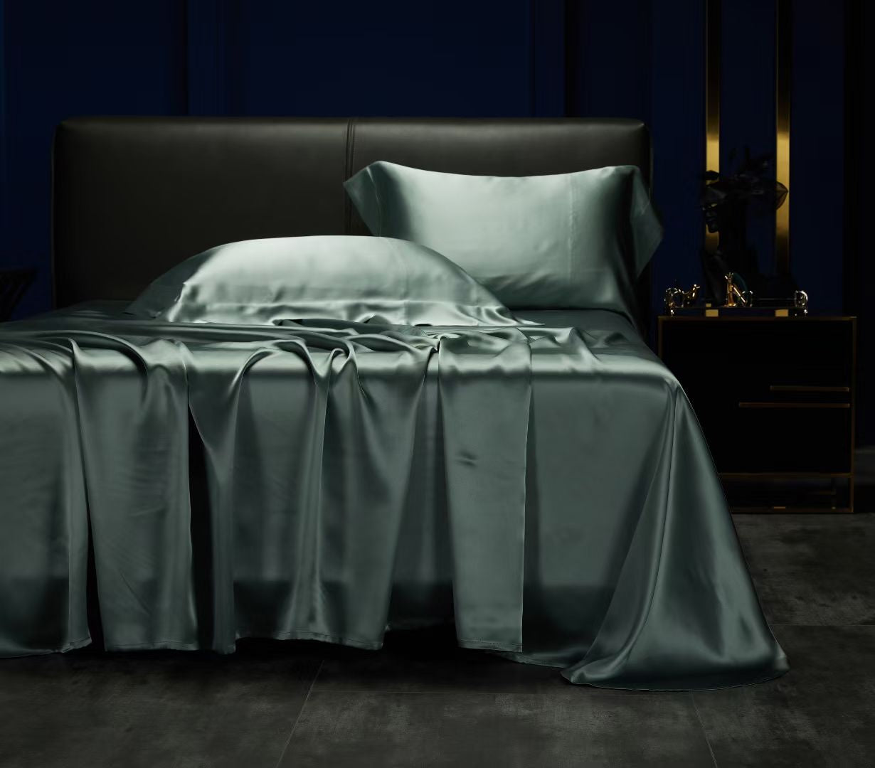 MUSEE - Silk Flat Sheet , 25 momme multi-colors