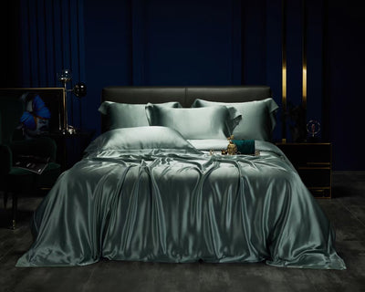 MUSEE - Silk Duvet Cover, 25 momme multi-colors