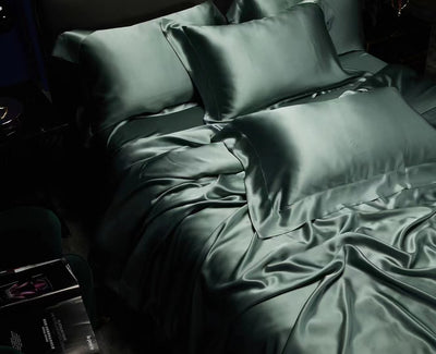 MUSEE - Silk Duvet Cover, 25 momme multi-colors